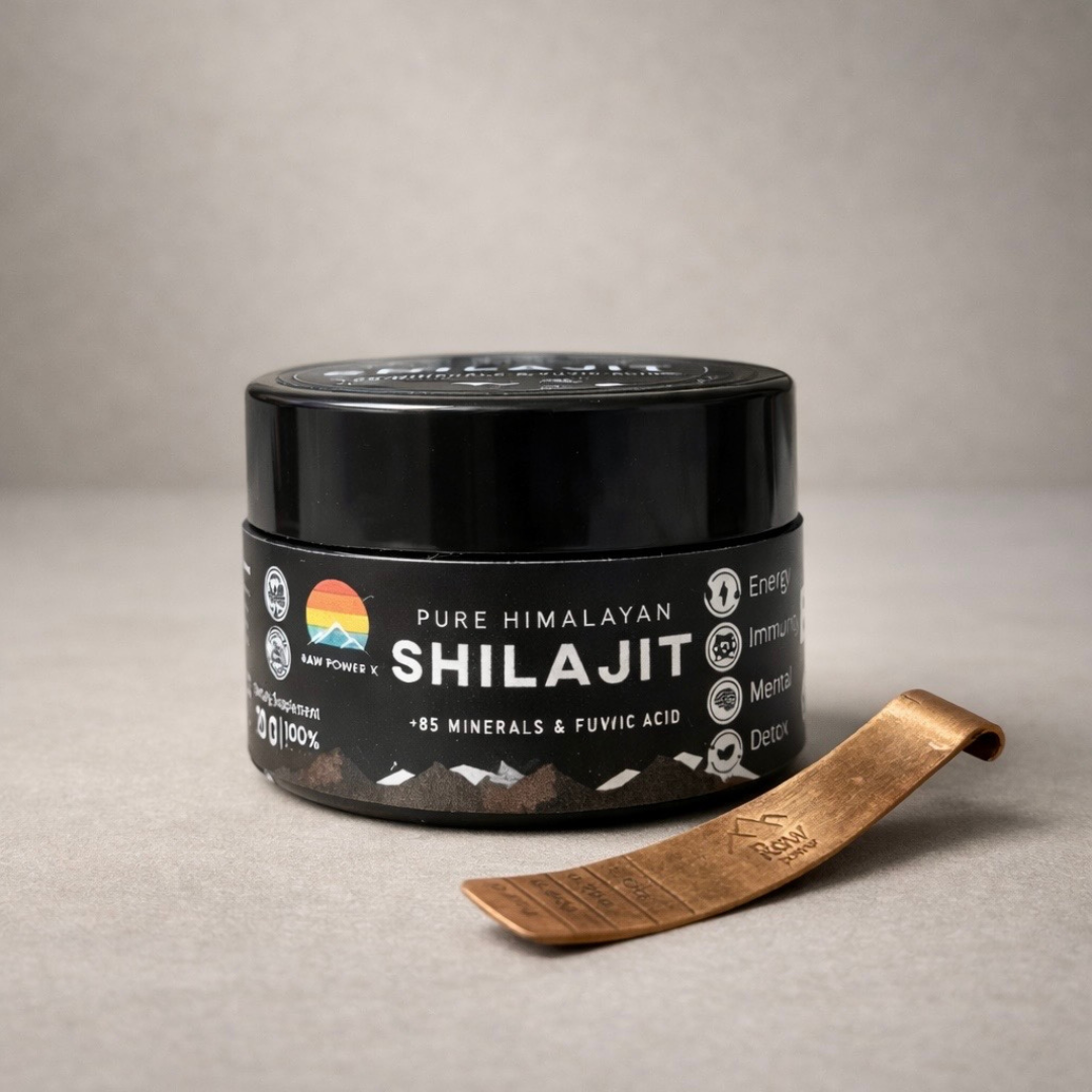Raw Power X Shilajit 20g – Total body RESET